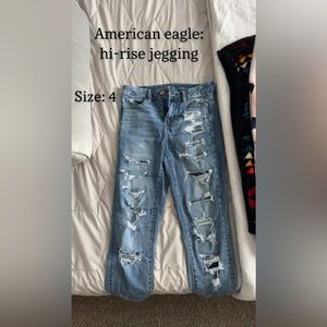 American Eagle hi-rise Jeggings